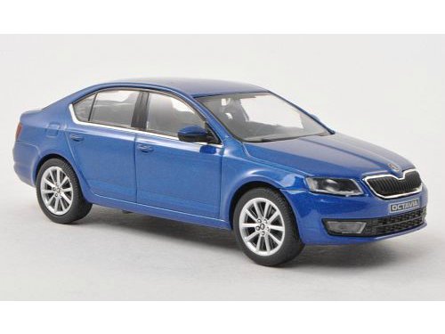 1:43 SKODA Octavia III 2013, синий мет. - 026KD