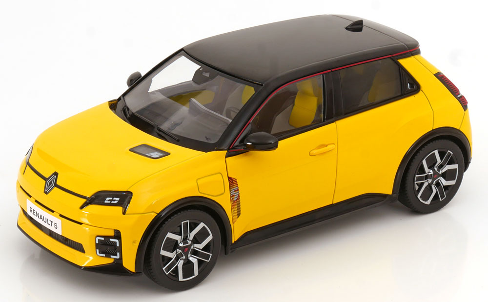 1:18 RENAULT 5 E-Tech (2024), yellow black - 185500