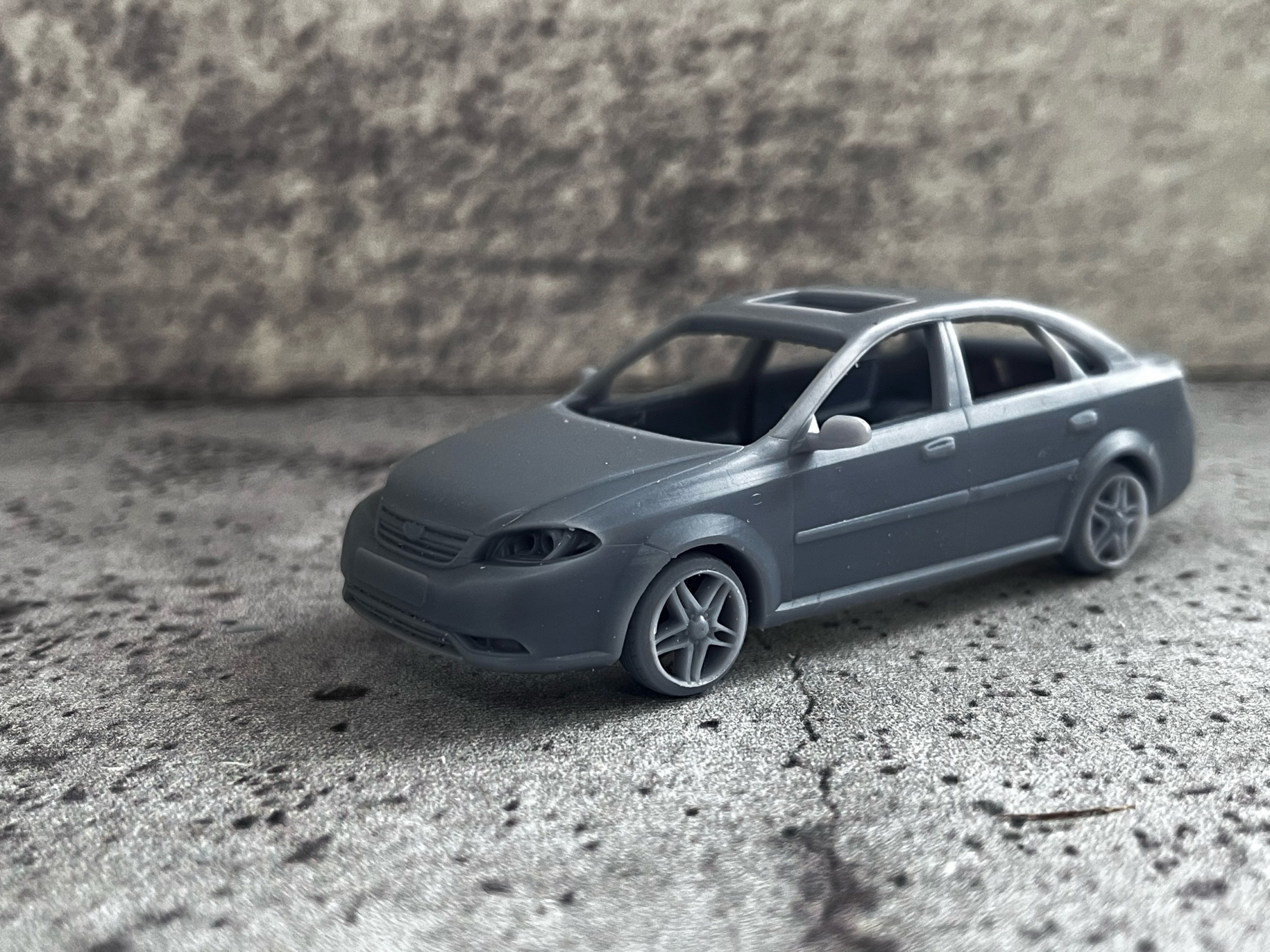 1:43 Сборная модель Chevrolet Lacetti седан - ALMA004