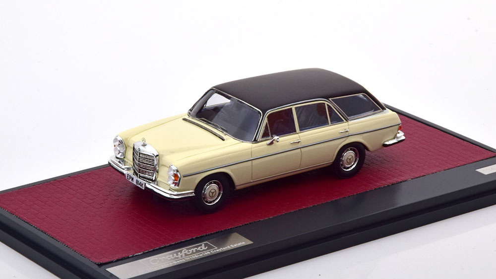 1:43 MERCEDES-BENZ W108 Crayford Estate (1970), white flat black - MX41302-251