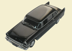 1:43 ЗИL 111, Kultowe Auta 60, чёрный - kul060