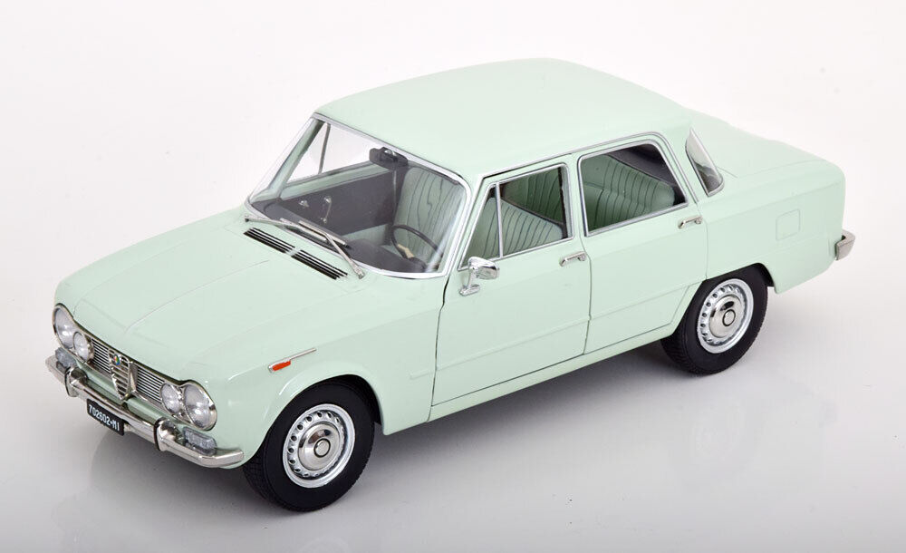 1:18 ALFA ROMEO Giulia 1.6 Ti (1962), Acqua Di Fonte - Very Light Green - 200021-D