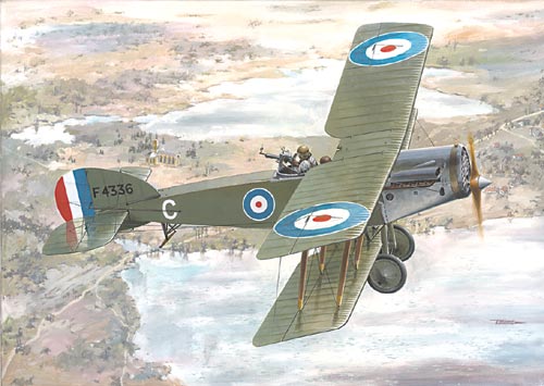 1:72 Сборная модель Самолет BRISTOL F.2B FIGHTER - 043-X1