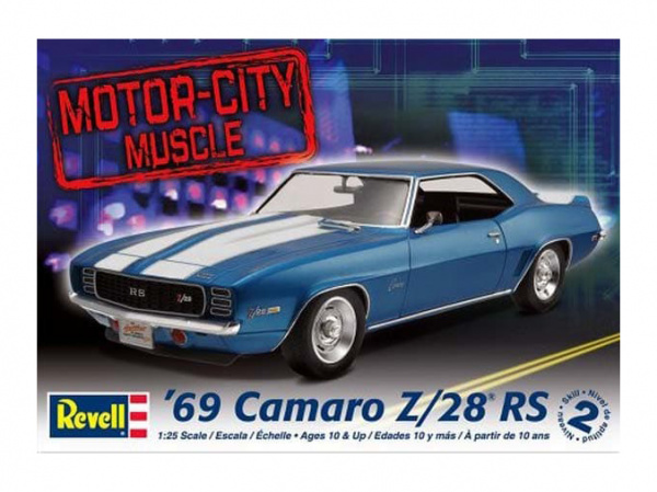 1:25 Сборная модель CHEVROLET Camaro Z/28 1969 - 17457