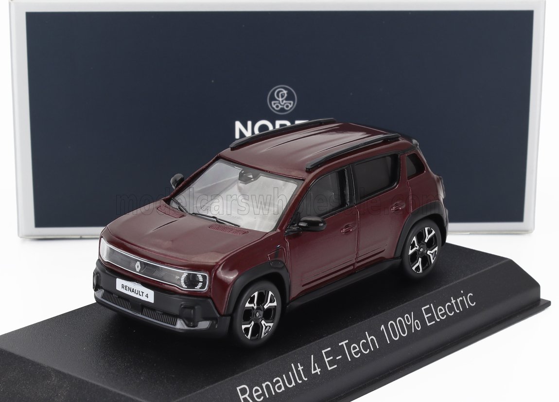 1:43 RENAULT R4 E-tech (2025), Red - 510063