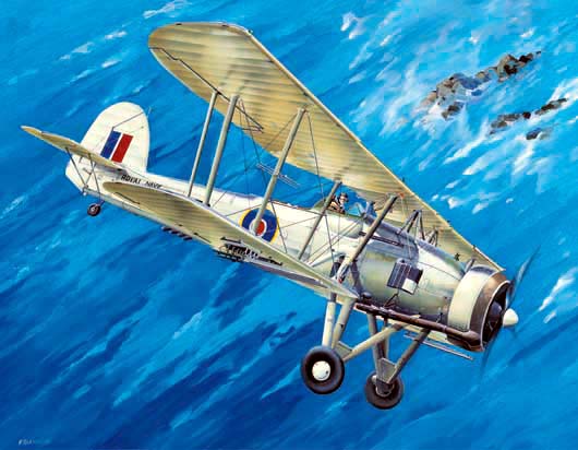 1:32 Сборная модель Самолет  Фейри 'Суордфиш' Mk.II - 03208