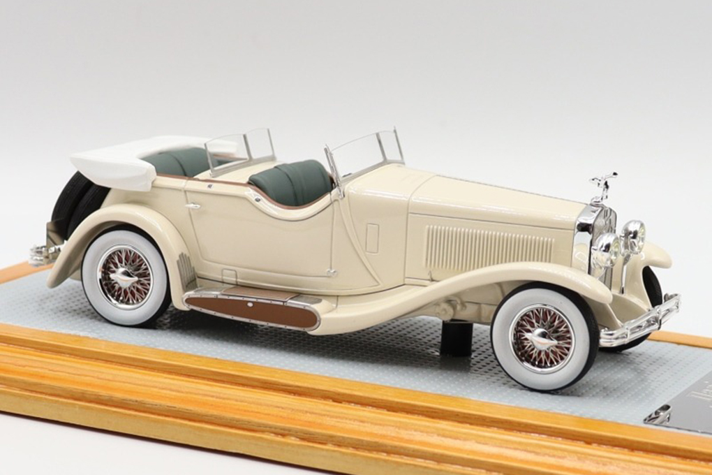 1:43 Isotta Fraschini Tipo 8A 1933 sn1664 Dual Cowl Sports Tourer Castagna James Dean Car, Beige - IL43125