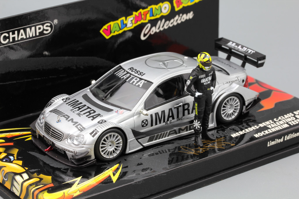 1:43 MERCEDES-BENZ C-Class Valentino Rossi Hockenheim Test DTM (2006), silver - 436063646