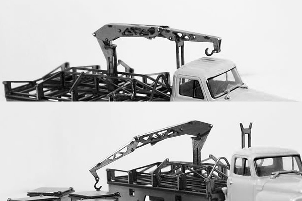1:43 (КИТ) Кран-манипулятор ЛЗАП-40ВО - MAXP36