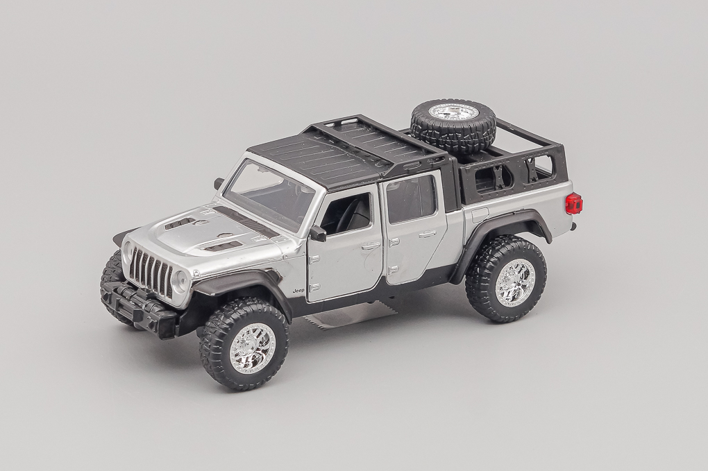 1:32 JEEP Wrangler Gladiator (2020) - Fast & Furious 9 - Hobbs And Shaw, Silver - 32031-24075-X1