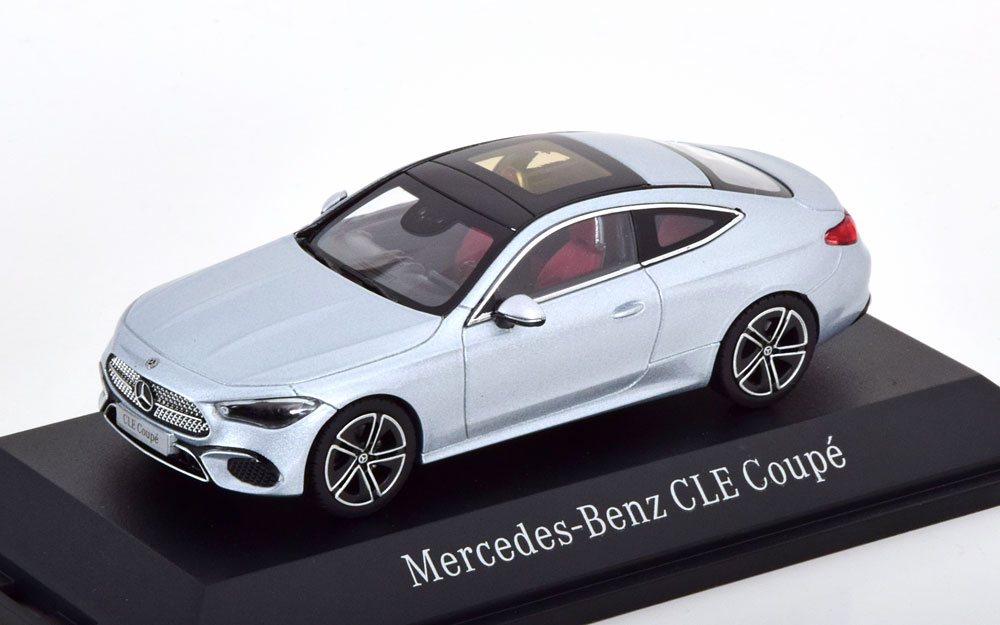 1:43 MERCEDES-BENZ CLE C236 Coupe (2024), silver - B66960594