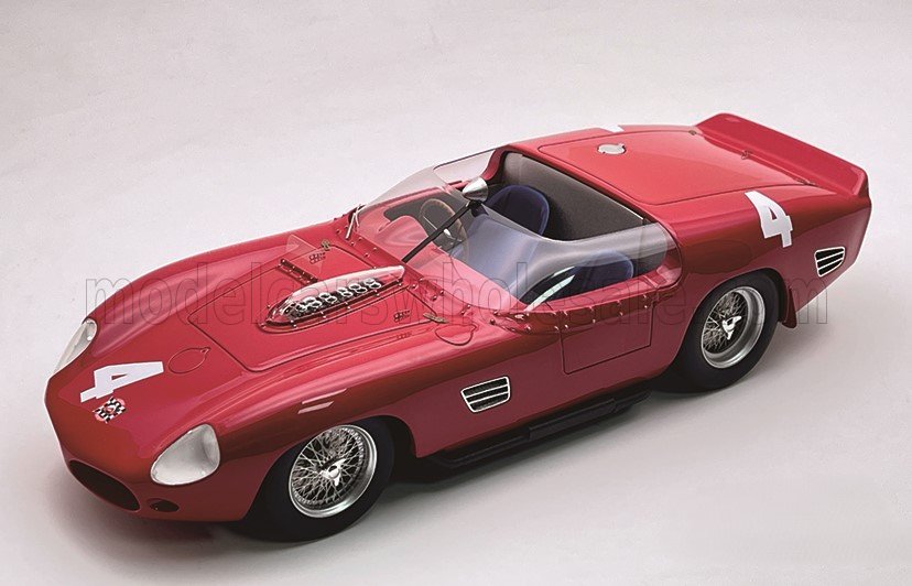 1:18 FERRARI 250 TR61 3.0L V12 Spider №4 Winner Pescara GP Lorenzo Bandini - Giorgio scarlatti (1961) - TM18-231G