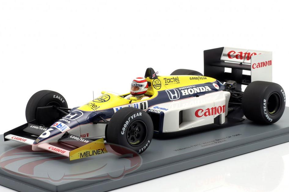 1:18 WILLIAMS FW11 №6 Winner Brazil GP Formula 1 Nelson Piquet  (1986) - 18S737