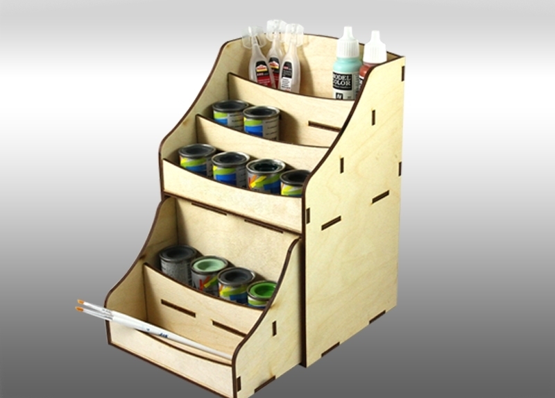 Органайзер под краску, маленький 160 мм. MWORG-001 - MWORK-001