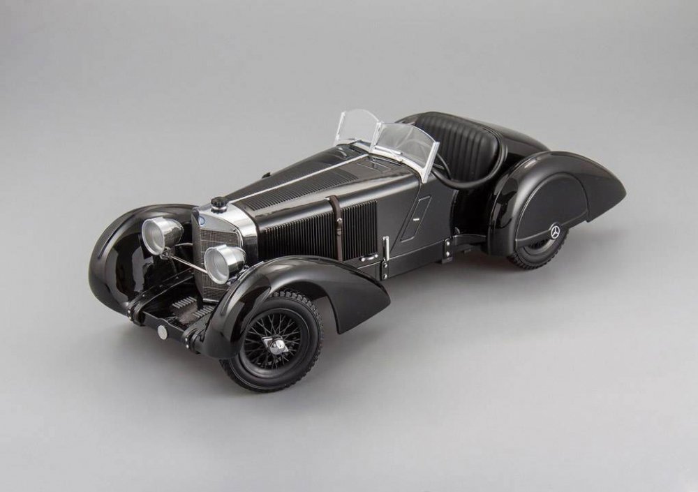 1:18 MERCEDES-BENZ SSK Count Trossi 'Der schwarze Prinz' (1930), black - KK180131