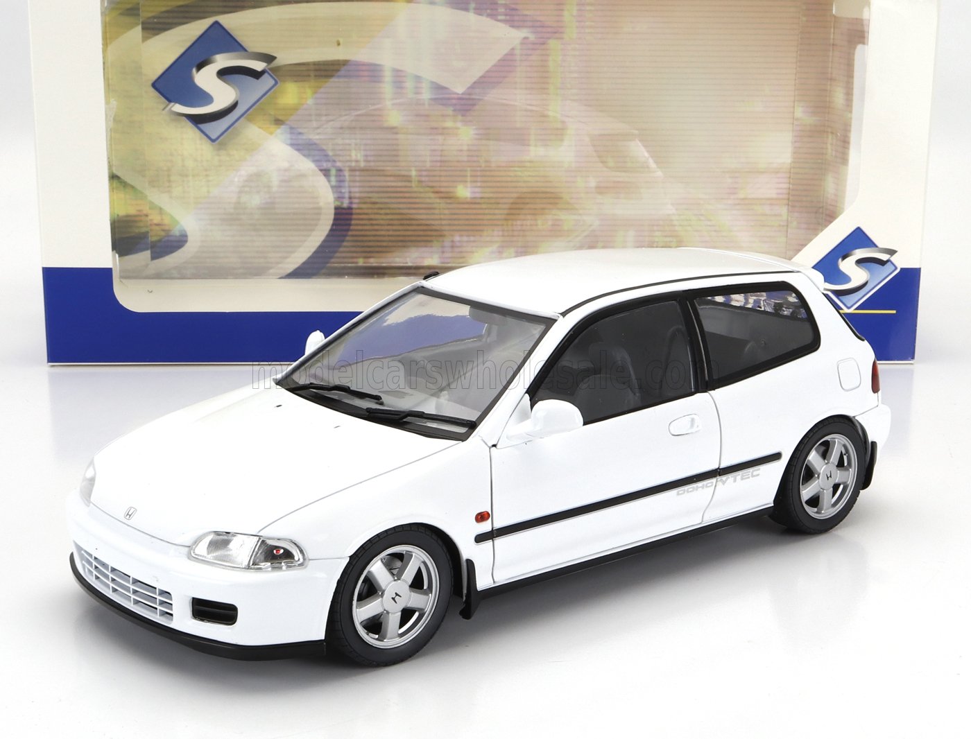 1:18 HONDA Civic Eg6 Sir Ii (1991), White - S1810401