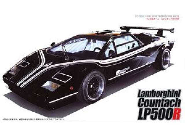1:24 Сборная модель Lamborghini Countach LP500R - 126920