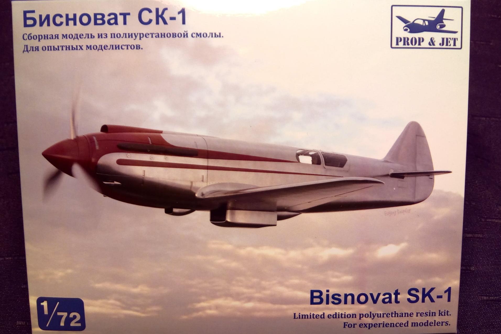 1:72 Сборная модель Бисноват СК-1 - 7229