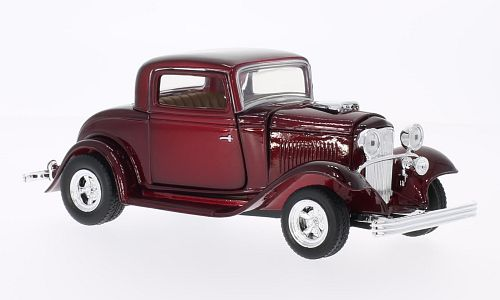 1:24 FORD Coupe (1932), dark red - 73251R