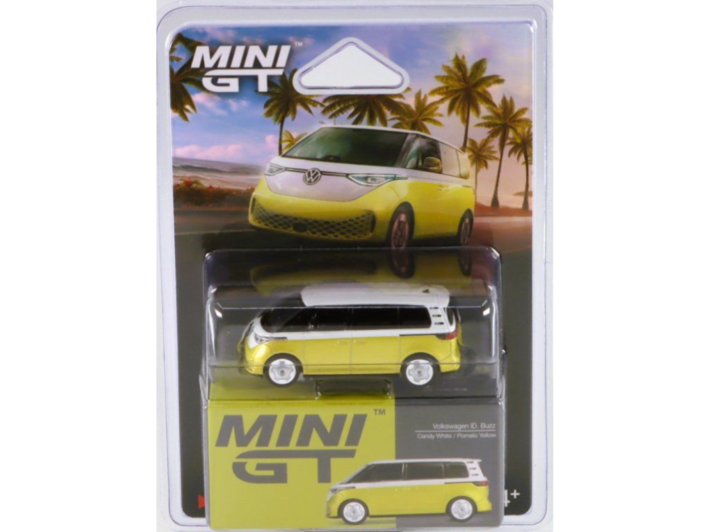 1:64 VOLKSWAGEN ID.Buzz (2023), candy white/pomelo yellow - MGT01110BL
