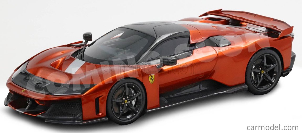 1:18 FERRARI F80 2024 - CARBON RIMS - WHITE STRIPE - POLYFOAM PACKAGING - HE180054G