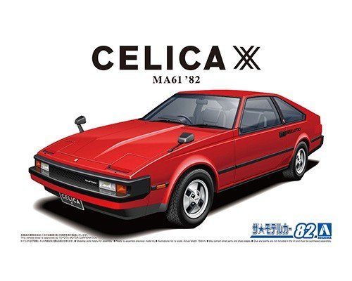 1:24 Сборная модель Toyota Celica MA61 XX 2800GT 82 - 05850
