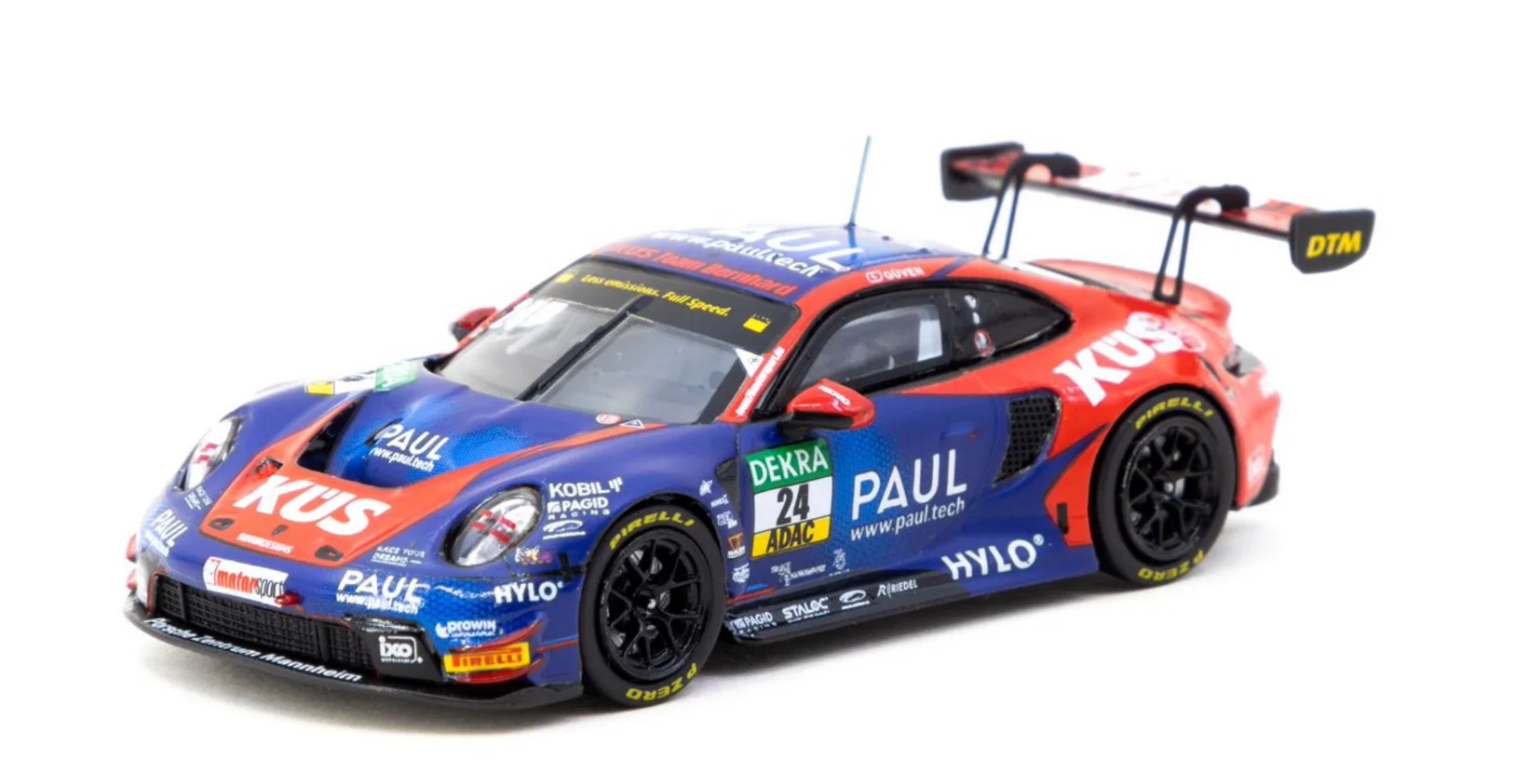 1:64 PORSCHE 911 GT3 R №24 DTM-Saison A.Güven (2023) - T64-084-23DTM24