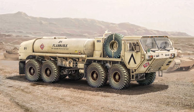 1:35 Сборная модель Грузовик-заправщик HEMTT M978 - 6554
