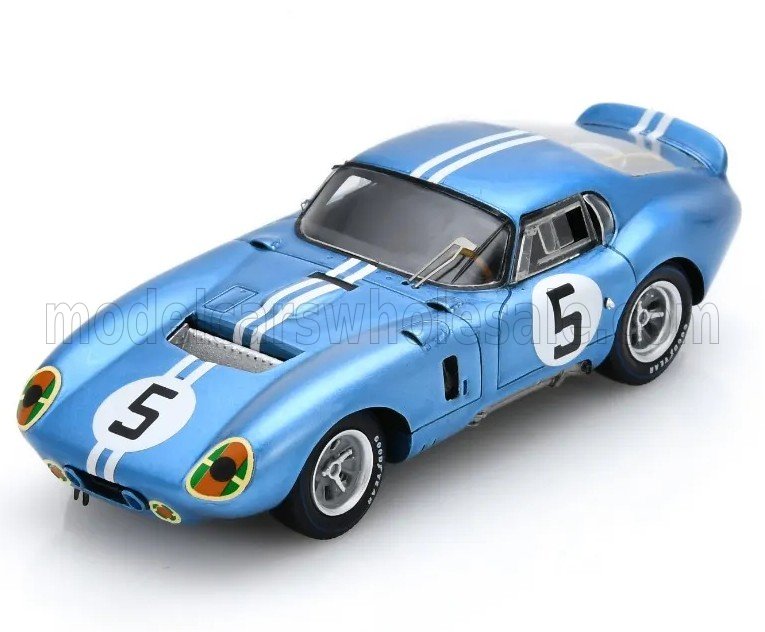 1:43 AC COBRA SHELBY  Cobra Daytona coupe 4.7l V8 Team Shelby American inc. №5 24h Le Mans (1964) Dan Gurney - Bob Bondurant - S9464