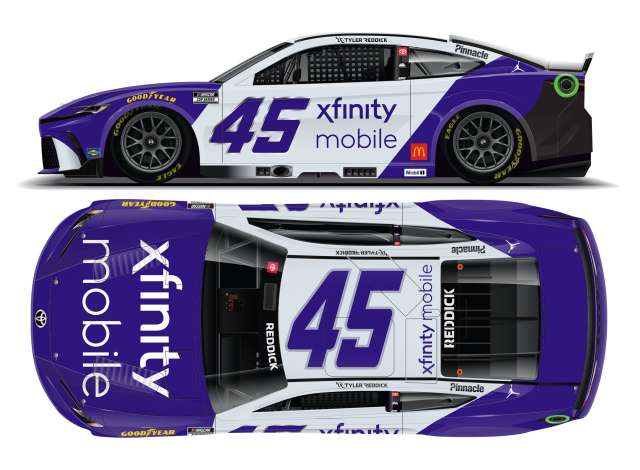 1:64 Toyota Camry XSE #45 Tyler Reddick *Xfinity Mobile*, purple/white 2025 - C452565XFYTK