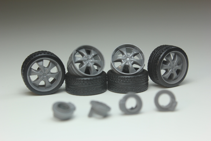 1:43 Комплект колес #45 - KD045