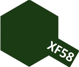 XF-58 Olive Green (краска акриловая, оливково-зеленый матовый), 10мл. - 81758