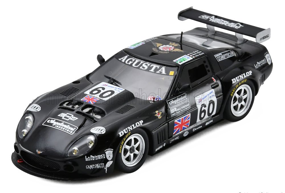 1:43 CHEVROLET CORVETTE LM-GT Team Agusta Racing №60 24h Le Mans (1997) Riccardo 'rocky' Agusta - Almo Coppelli - Eric Graham - S5855