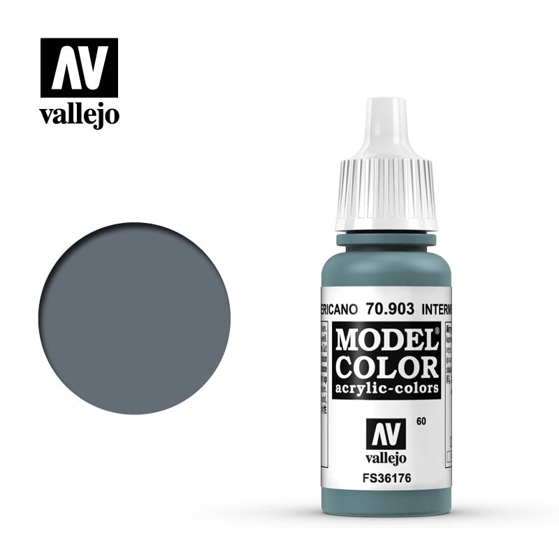 Краска акриловая `Model Color Синий средний/Intermediate blue - 70903