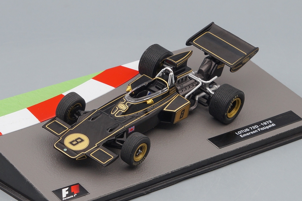 1:43 LOTUS 72D Эмерсона Фиттипальди (1972), Formula 1 Auto Collection 38 - F1038