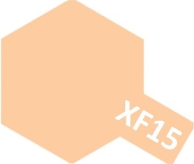 XF-15 Flat Flesh (краска акриловая, телесный матовый), 10мл. - 81715