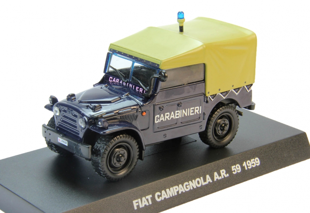 1:43 FIAT Campagnola A.R. 59 Carabineri (1959), СпецВыпуск 1, dark blue - PCW999