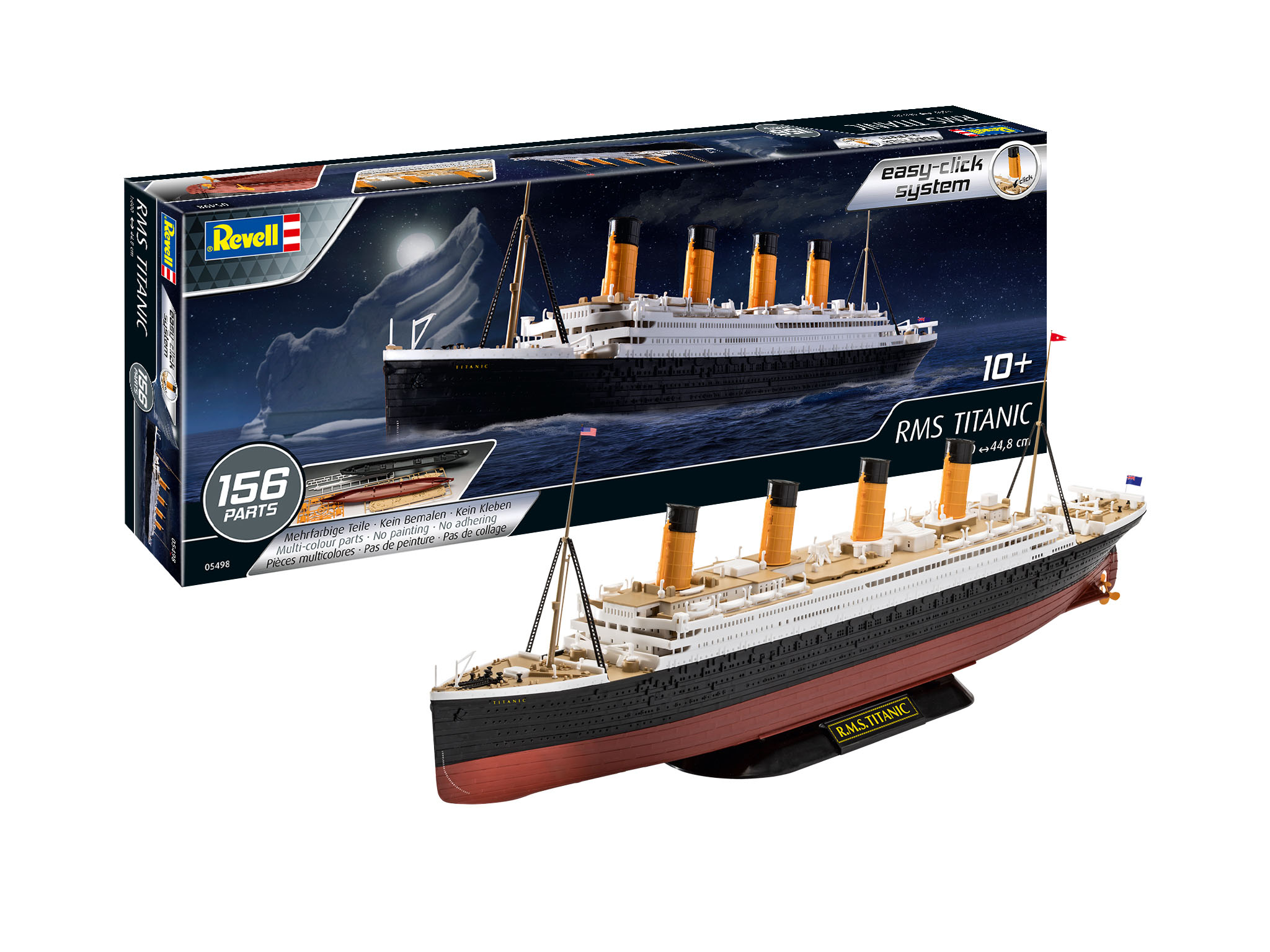 1:600 Сборная модель Трансатлантический лайнер RMS Titanic - 05498
