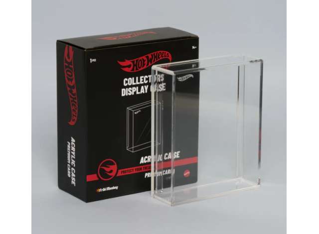 1:64 Hot Wheels Collectors Acrylic Case Premium Card- premium quality, 13.3cm x 16.4cm - acrylic-PremiumCard