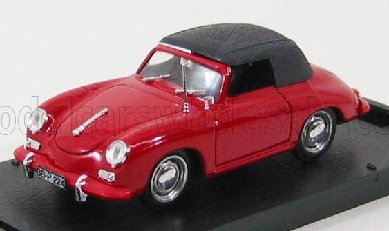 1:43 PORSCHE 356c Cabriolet Closed 1952, Red - R225