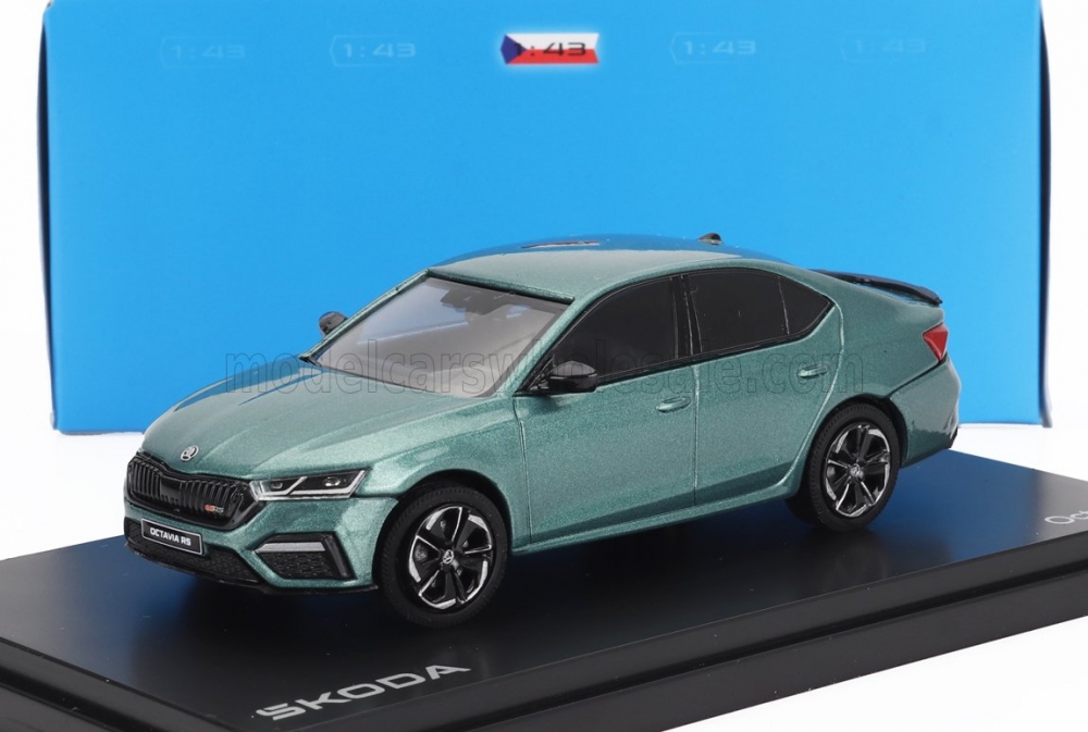 1:43 SKODA Octavia Iv Rs (2020), Light Green - 143ABZ-037QV
