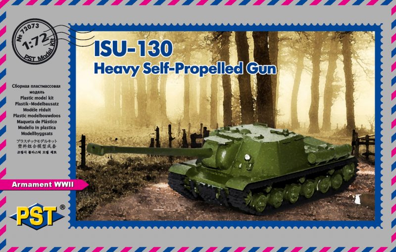 1:72 Сборная модель Самоходная артиллерийская установка ИСУ-130 - 72073