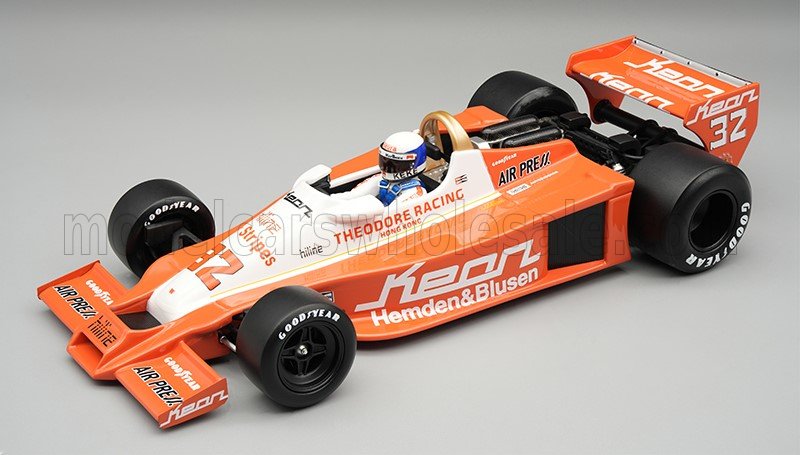 1:18 WOLF F1 WR3 №32 German GP (with pilot figure) Keke Rosberg (1978) - TMD18-439A