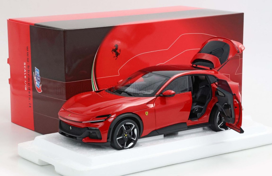 1:18 FERRARI Purosangue (2022), red - HE180052A