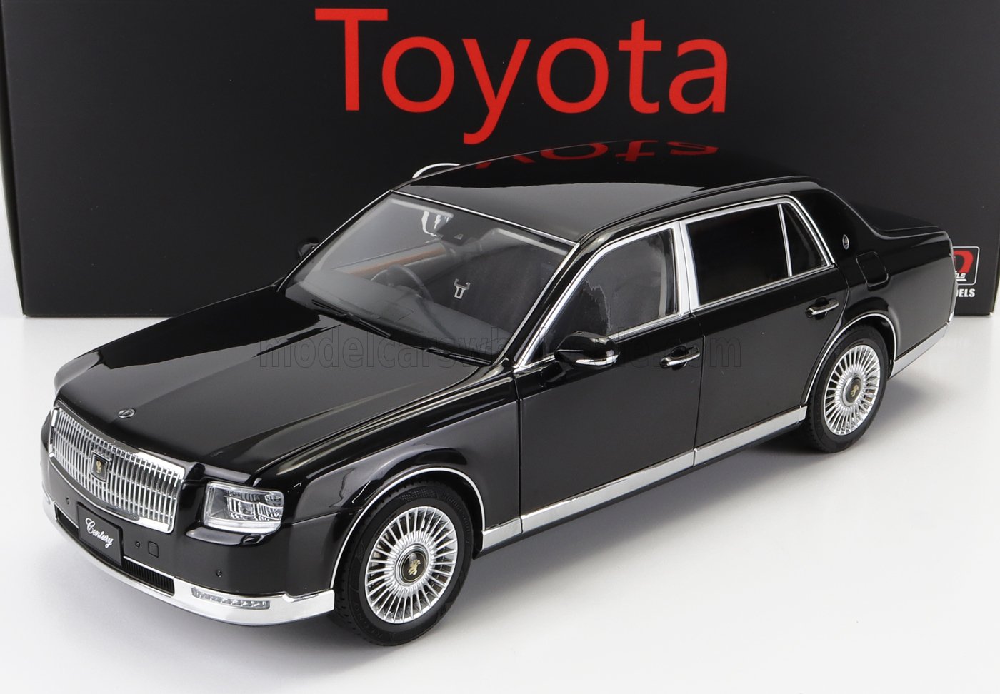 1:18 TOYOTA Century 2022, Black - LCD18011-BL-X1