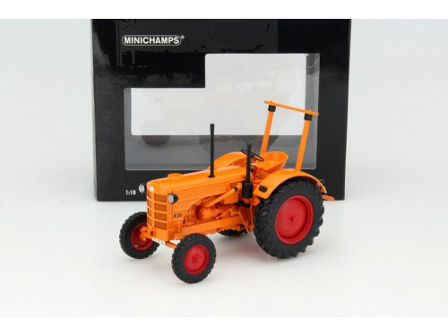 1:18 HANOMAG R28 - FARM TRACTOR - 1953 - ORANGE - 109153072