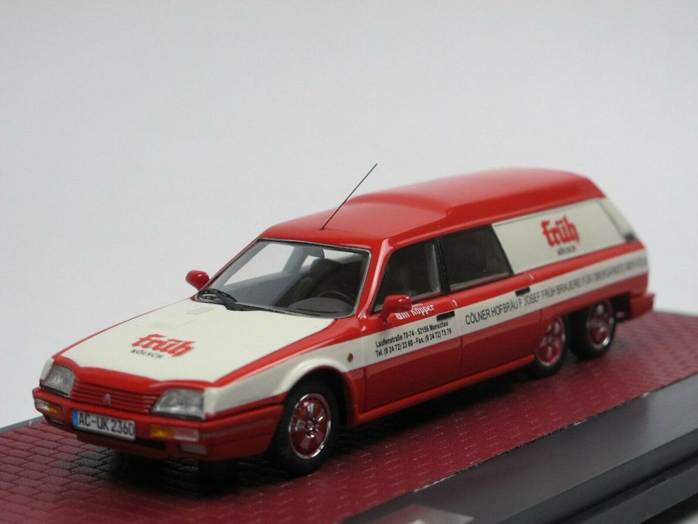 1:43 CITROEN CX Break Loadrunner 'Früh Kölsch' 1989 Red - MX10304-033