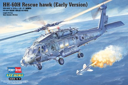 1:72 Сборная модель HH-60H Rescue Hawk (Early Version) - 87234