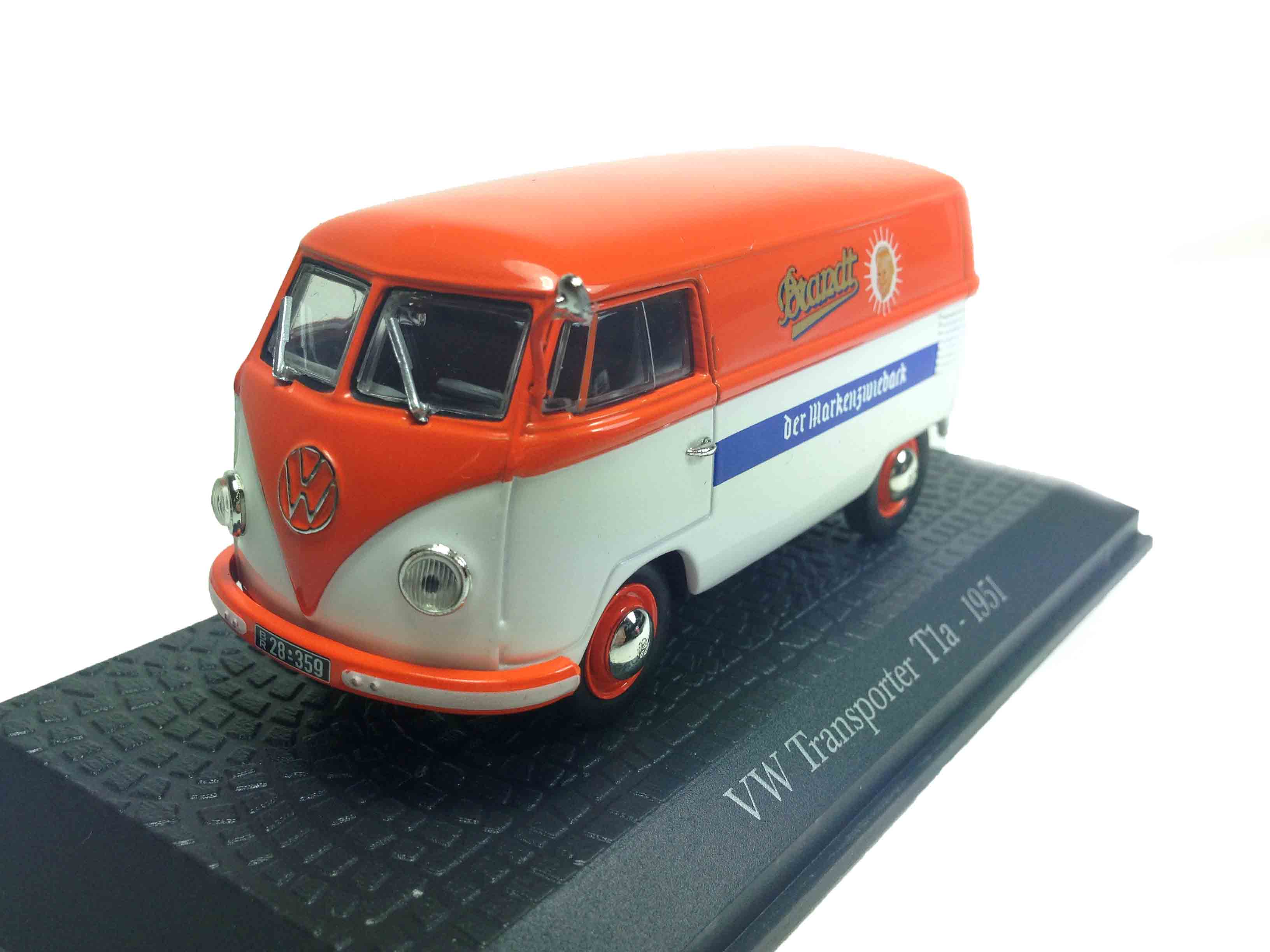 1:43 VOLKSWAGEN Transporter T1a (1951), orange / white - 7421111