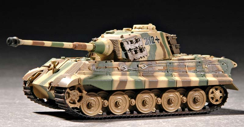 1:72 Сборная модель танк 'Кингтигр' башня Хеншель с циммеритом - 07291